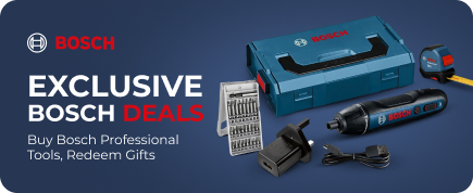 Exclusive Bosch Deals: Buy Bosch Professional Tools, Redeem Gifts