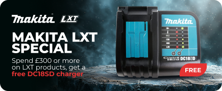 Makita LXT Special: Grab a FREE DC18SD Charger