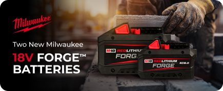 Two New Milwaukee 18V FORGE™ Batteries