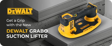 Get a Grip with the New DEWALT GRABO Suction Lifter