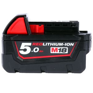 Milwaukee M18B5 18V M18 5.0Ah Fuel Red Lithium-Ion Battery