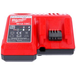 Milwaukee M12-18C 12V - 18V Twin Port Battery Charger