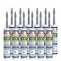 CT1 Grey TRIBRID® Multi Purpose Sealant & Adhesive - 290ml x12