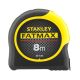 Stanley 0-33-728 Fatmax Metric Tape Measure With Blade Armor 8m