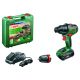 Bosch 06039B5174 AdvancedImpact 18V Cordless Combi Drill With 1 x 2.5Ah Battery, Charger & Case