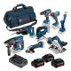 Bosch 0615990K9G 18V 8pc Combo Kit