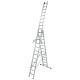 Krause Multipurpose Ladder With Wall Castors & Stabilizer Bar For Single Front Ladder Option 3 x 12 Rungs (133700)