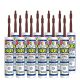 CT1 Brown TRIBRID® Multi Purpose Sealant & Adhesive - 290ml x12