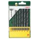 Bosch 2607019442 10 Piece HSS-R Drill Bit Set