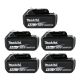 Makita Genuine BL1850 18V 5.0Ah Li-Ion LXT Battery Pack of 5