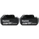 Makita Genuine BL1860 18V LXT Li-ion 6.0Ah Battery Twin Pack