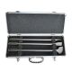 Makita D-40543 3 Piece SDS Max Chisel Set in Case