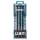 Makita D-74136 4 Piece SDS Plus Drill Bit Set