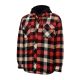 Hard Yakka Quilted Flannel Shacket - Size: XL Colour: Red