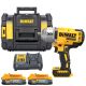 DeWalt DCF900 18V XR Cordless Brushless 1/2" High Torque Impact Wrench With 2 x 1.7Ah Powerstack Batteries, Charger & TSTAK II Case