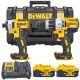 DeWalt DCK276P2 18V XR Cordless Brushless Combi Drill & Impact Driver Twin Pack With 2 x 5.0Ah Batteries, Charger & DS150 Toughsystem Case