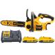 DeWalt DCM565 18V Chainsaw + 2 x 2Ah Batteries & Charger