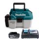 Makita DVC750 18V Brushless Wet / Dry Vacuum Cleaner With 1 x 3.0Ah Battery & Charger