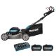 Makita LM002GT204 40Vmax XGT Cordless Brushless 530mm Lawn Mower With 2 x 5.0Ah Batteries & Charger