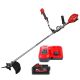 Milwaukee M18FBCU 18V Cordless FUEL Brush Cutter With 1 x 8.0Ah Battery & Charger