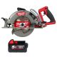 Milwaukee M18FCSRH66 18V 190mm M18 FUEL Rear Handled Circular Saw With 1 x 5.0Ah Battery