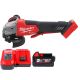 Milwaukee M18FSAGV115XPDB 18V 115mm FUEL Paddle Switch Angle Grinder with 1 x 5.0Ah Battery & Charger