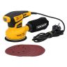 TOUGH MASTER Orbital Sander Corded 125mm 230-240V Electric Sander with sandpaper, dust bag - 280 Watts (TM-RS312E)