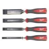 Milwaukee 4932479897 Beveled Edge Chisels Set 4 Piece