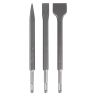 Makita D-30134 3 Piece SDS Chisel Set