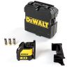 Dewalt DW088CG-XJ Green Beam Cross Line Laser With 3 x AA Alkaline Batteries & Carry Case